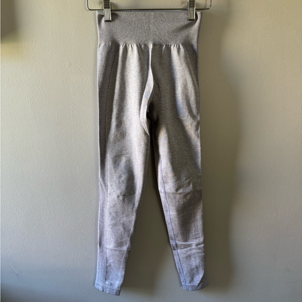 Womens Gray Marl Gym Shark Flex Leggings